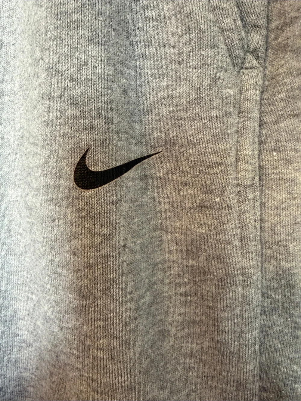 Nike mens Gray Drawstring Fleece Joggers